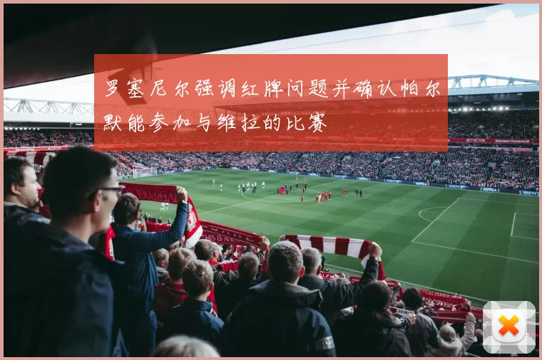 罗塞尼尔强调红牌问题并确认帕尔默能参加与维拉的比赛